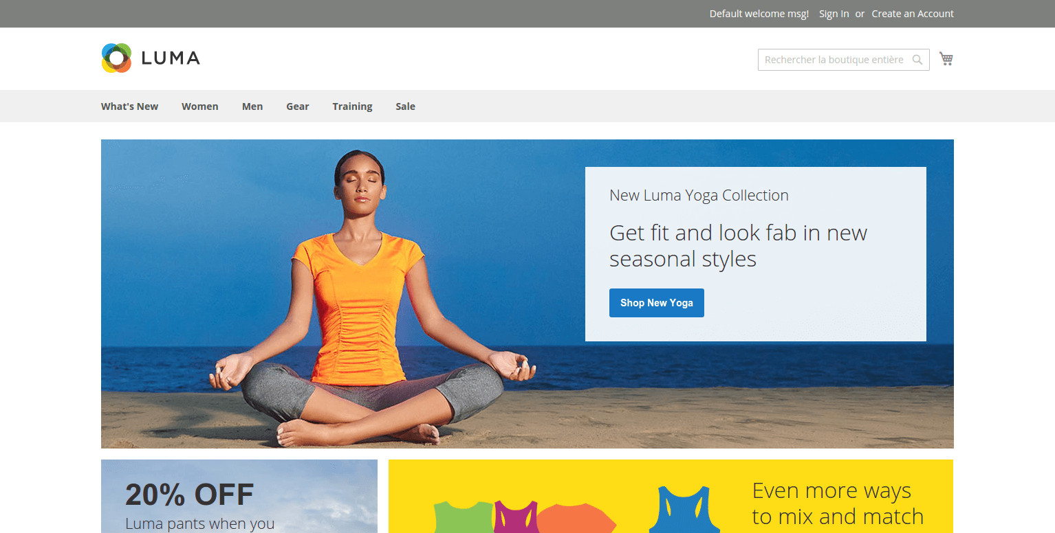 magento luma